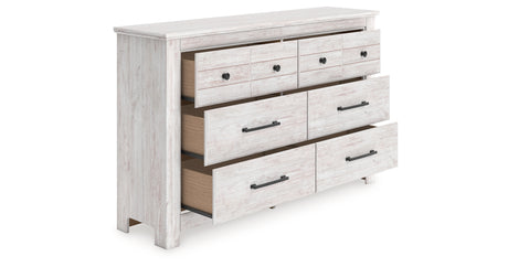 Makidern Whitewash Dresser from Ashley - Luna Furniture