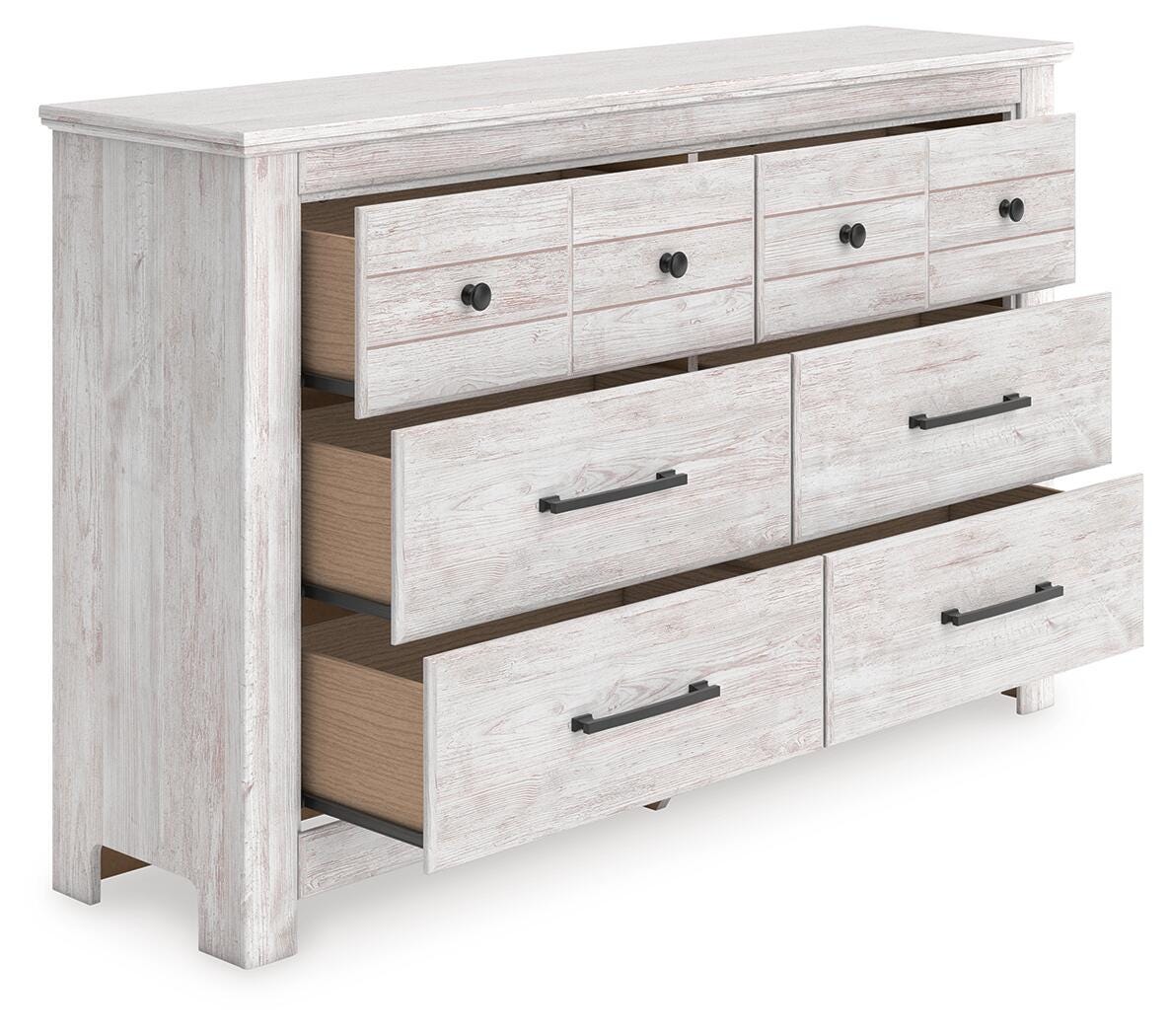 Makidern Whitewash Dresser from Ashley Furniture - Luna Furniture