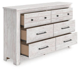 Makidern Whitewash Dresser from Ashley Furniture - Luna Furniture