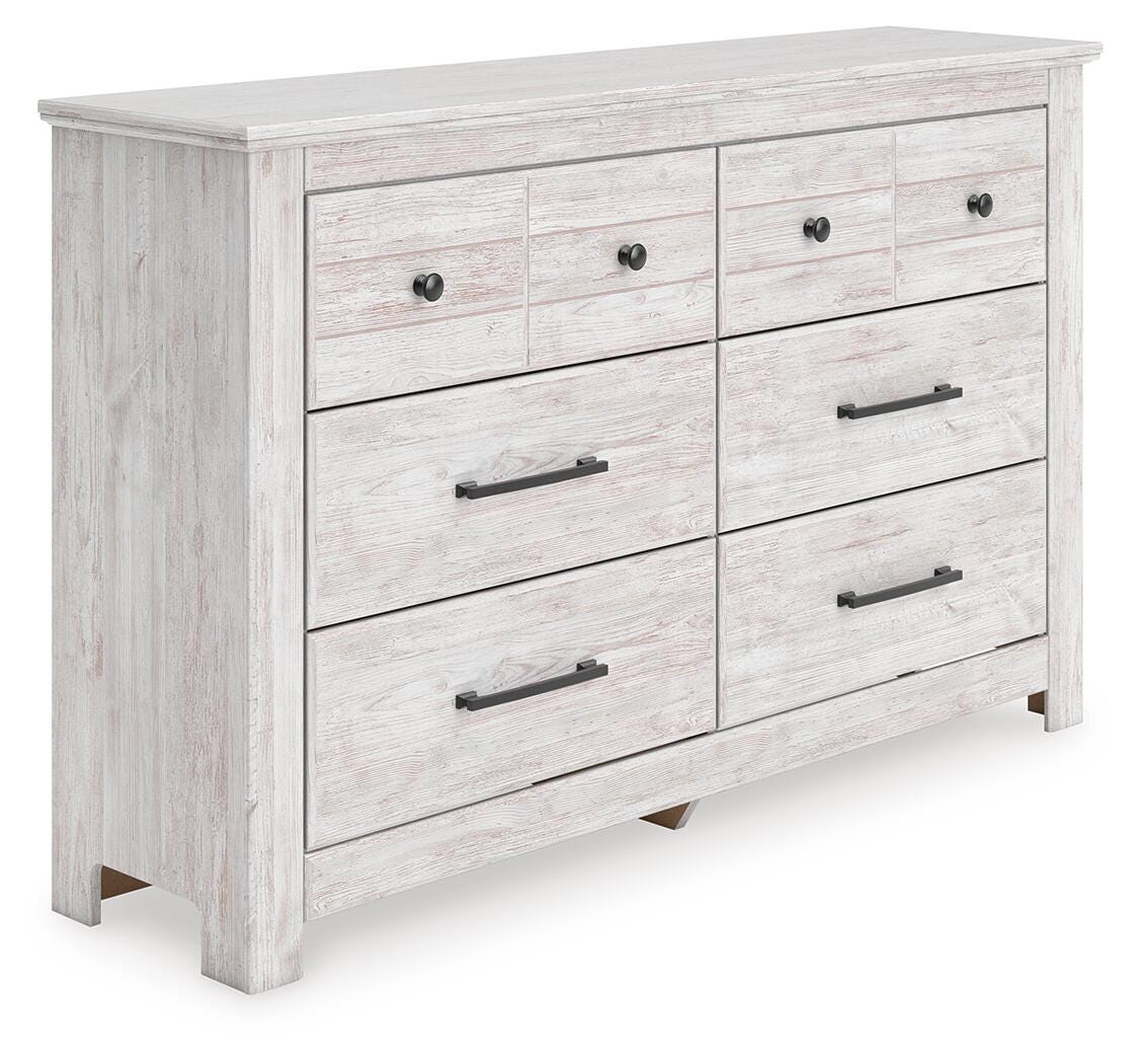 Makidern Whitewash Dresser from Ashley Furniture - Luna Furniture