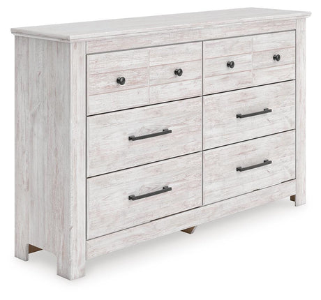 Makidern Whitewash Dresser from Ashley - Luna Furniture