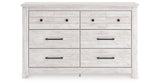 Makidern Whitewash Dresser from Ashley Furniture - Luna Furniture