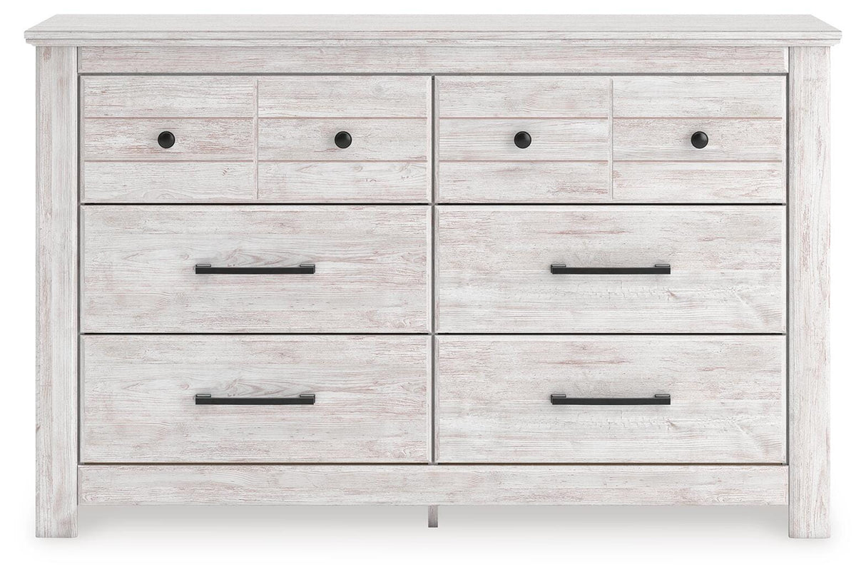 Makidern Whitewash Dresser from Ashley Furniture - Luna Furniture