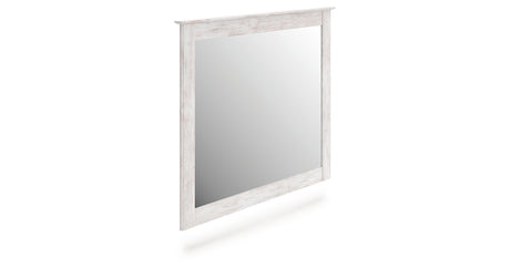 Makidern Whitewash Bedroom Mirror from Ashley - Luna Furniture
