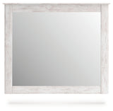 Makidern Whitewash Bedroom Mirror from Ashley Furniture - Luna Furniture