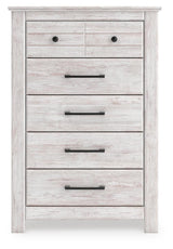 Makidern Whitewash Chest of Drawers from Ashley Furniture - Luna Furniture