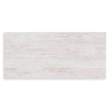 Makidern Whitewash Storage Panel Bedroom Set with 2 One-Side Drawers from Ashley - Luna Furniture