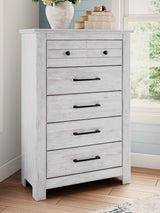 Makidern Whitewash Chest of Drawers from Ashley Furniture - Luna Furniture