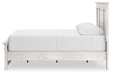 Makidern Whitewash Queen Panel Storage Bed from Ashley Furniture - Luna Furniture