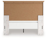 Makidern Whitewash Queen Panel Bed from Ashley Furniture - Luna Furniture