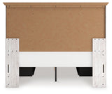 Makidern Whitewash Queen Panel Storage Bed from Ashley Furniture - Luna Furniture