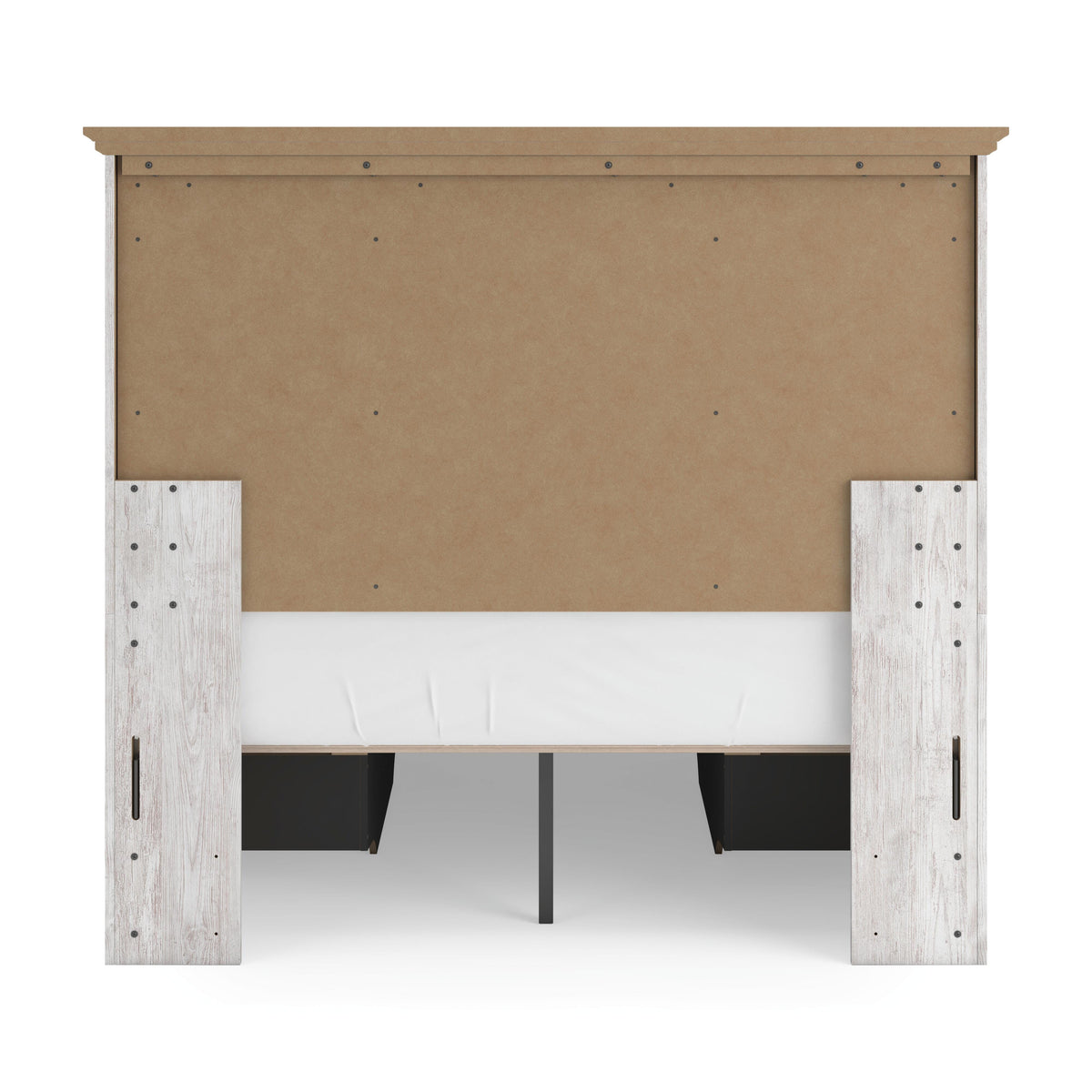 Makidern Whitewash Full Panel Storage Bed from Ashley - Luna Furniture