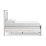 Makidern Whitewash Full Panel Bed from Ashley - Luna Furniture