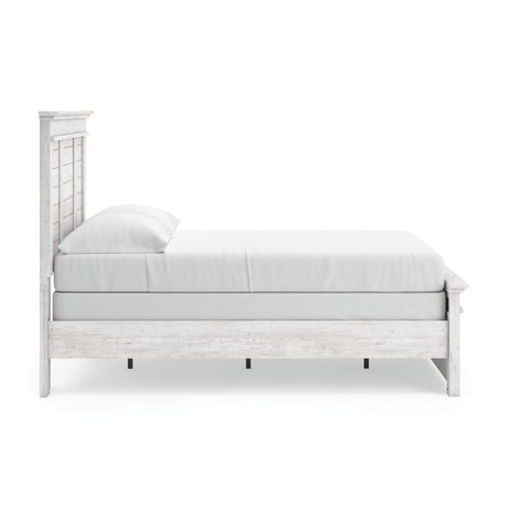 Makidern Whitewash Full Panel Bed from Ashley - Luna Furniture