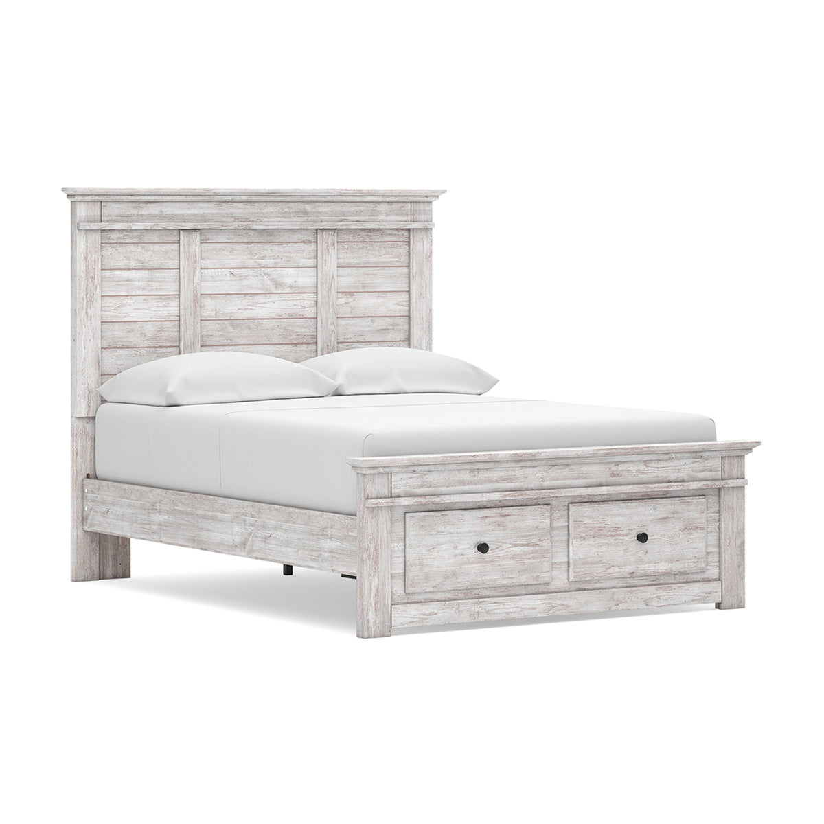 Makidern Full Panel Storage Bed, Dresser and Mirror from Ashley - Luna Furniture