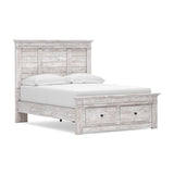 Makidern Full Panel Storage Bed, Dresser and Mirror from Ashley - Luna Furniture