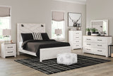 Gerridan White/Gray Dresser and Mirror from Ashley Furniture - Luna Furniture