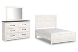 Gerridan White/Gray Youth Panel Bedroom Set from Ashley Furniture - Luna Furniture