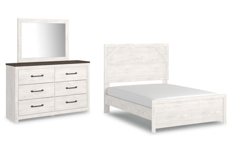Gerridan White/Gray Youth Panel Bedroom Set from Ashley Furniture - Luna Furniture