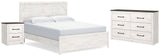 Gerridan White/Gray Panel Bedroom Set from Ashley - Luna Furniture