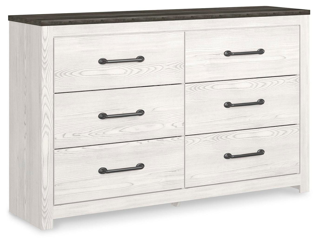 Gerridan White/Gray Dresser from Ashley Furniture - Luna Furniture