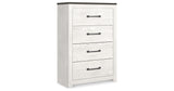 Gerridan Full Panel Bed and Chest from Ashley - Luna Furniture