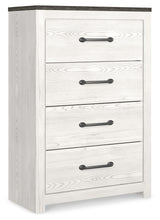 Gerridan White/Gray Panel Bedroom Set from Ashley - Luna Furniture