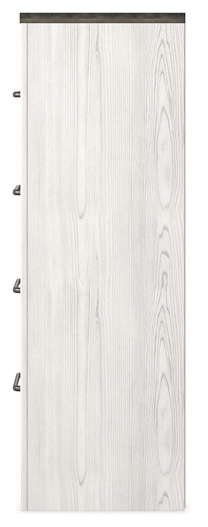 Gerridan White/Gray Chest of Drawers from Ashley Furniture - Luna Furniture