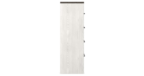 Gerridan White Rustic and Rustic Gray Dresser, Mirror, Chest and Nightstand from Ashley - Luna Furniture