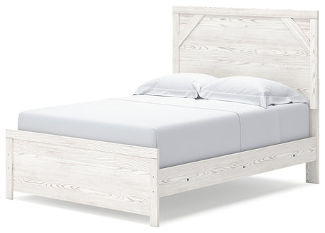 Gerridan White/Gray Youth Panel Bedroom Set from Ashley Furniture - Luna Furniture