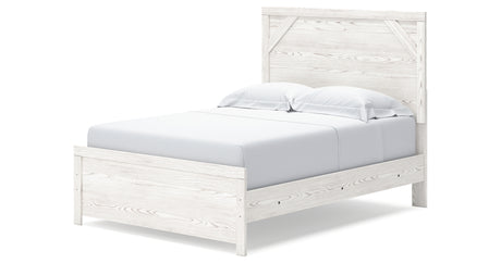 Gerridan Full Panel Bed and Chest from Ashley - Luna Furniture