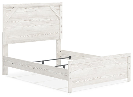 Gerridan White/Gray Youth Panel Bedroom Set from Ashley Furniture - Luna Furniture