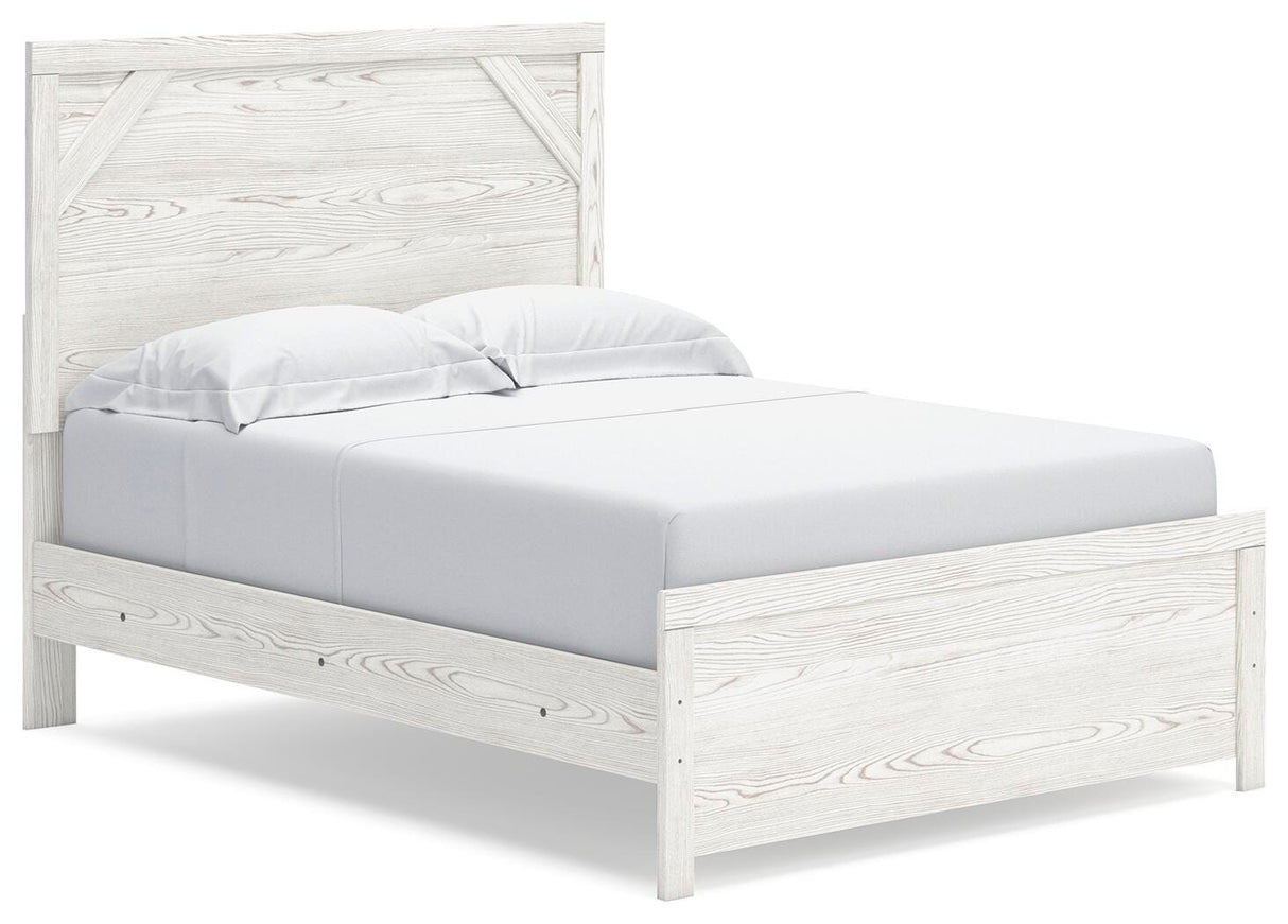 Gerridan White Full Panel Bed from Ashley Furniture - Luna Furniture