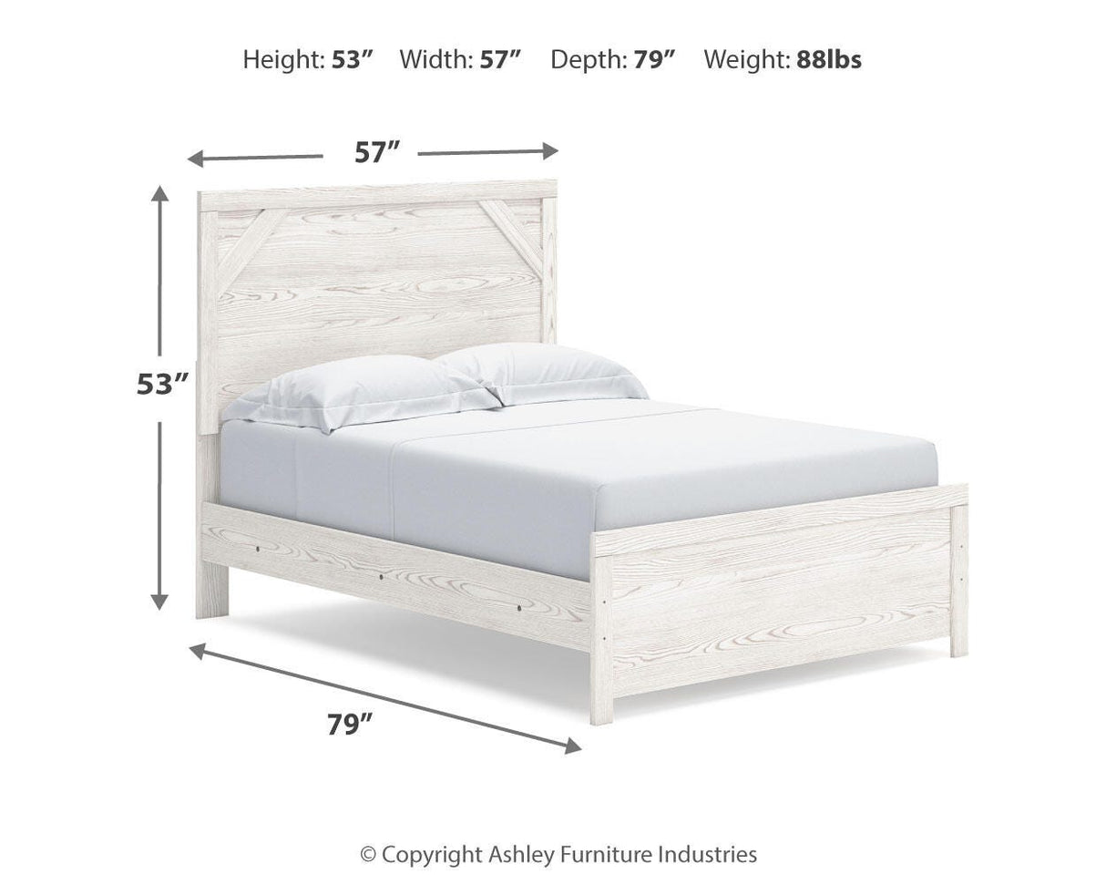 Gerridan White Full Panel Bed from Ashley Furniture - Luna Furniture