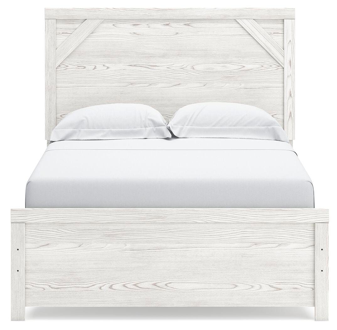 Gerridan White Full Panel Bed from Ashley Furniture - Luna Furniture