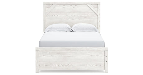 Gerridan White Full Panel Bed from Ashley Furniture - Luna Furniture