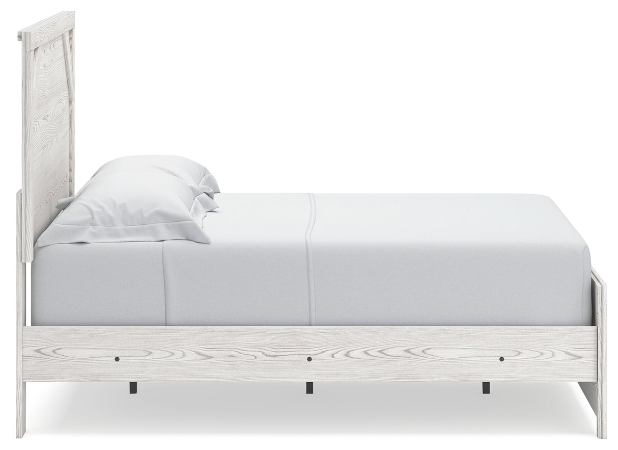 Gerridan White/Gray Youth Panel Bedroom Set from Ashley Furniture - Luna Furniture