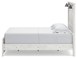 Gerridan White Queen LED Panel Bed from Ashley Furniture - Luna Furniture