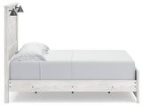 Gerridan White Queen LED Panel Bed from Ashley Furniture - Luna Furniture