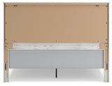 Gerridan White/Gray LED Panel Bedroom Set from Ashley Furniture - Luna Furniture