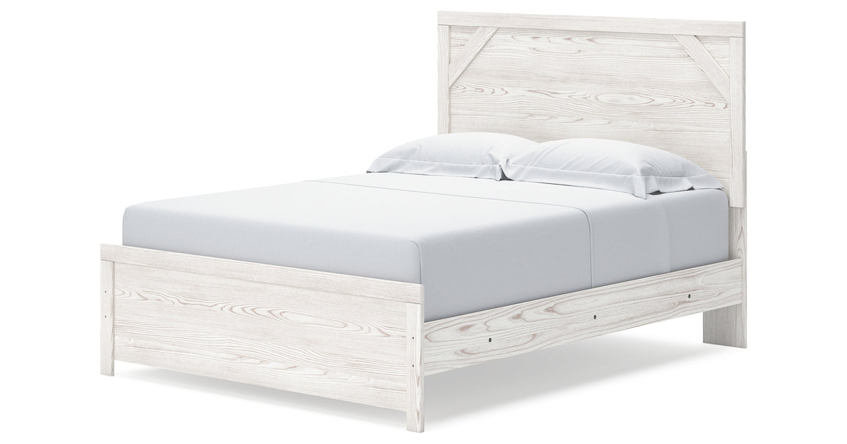Gerridan Queen Panel Bed, Dresser and Nightstand from Ashley Furniture - Luna Furniture