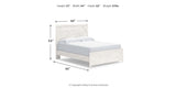 Gerridan Queen Panel Bed, Dresser and Nightstand from Ashley Furniture - Luna Furniture