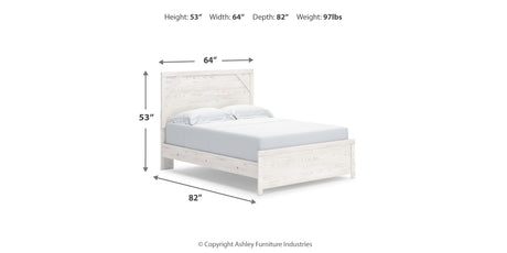 Gerridan Queen Panel Bed, Dresser and Nightstand from Ashley - Luna Furniture