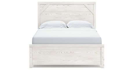 Gerridan White Queen Panel Bed from Ashley - Luna Furniture