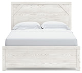 Gerridan White/Gray Panel Bedroom Set from Ashley - Luna Furniture