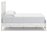 Gerridan White Queen Panel Bed from Ashley Furniture - Luna Furniture