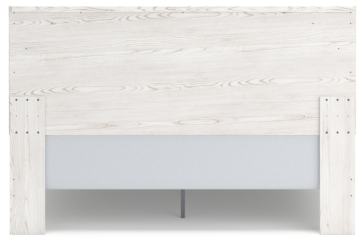 Gerridan White/Gray Panel Bedroom Set from Ashley - Luna Furniture