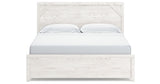Gerridan White/Gray King Panel Bed, Dresser and 2 Nightstands from Ashley Furniture - Luna Furniture