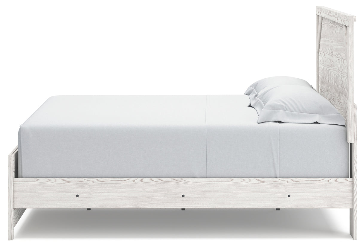 Gerridan White/Gray Panel Bedroom Set from Ashley - Luna Furniture