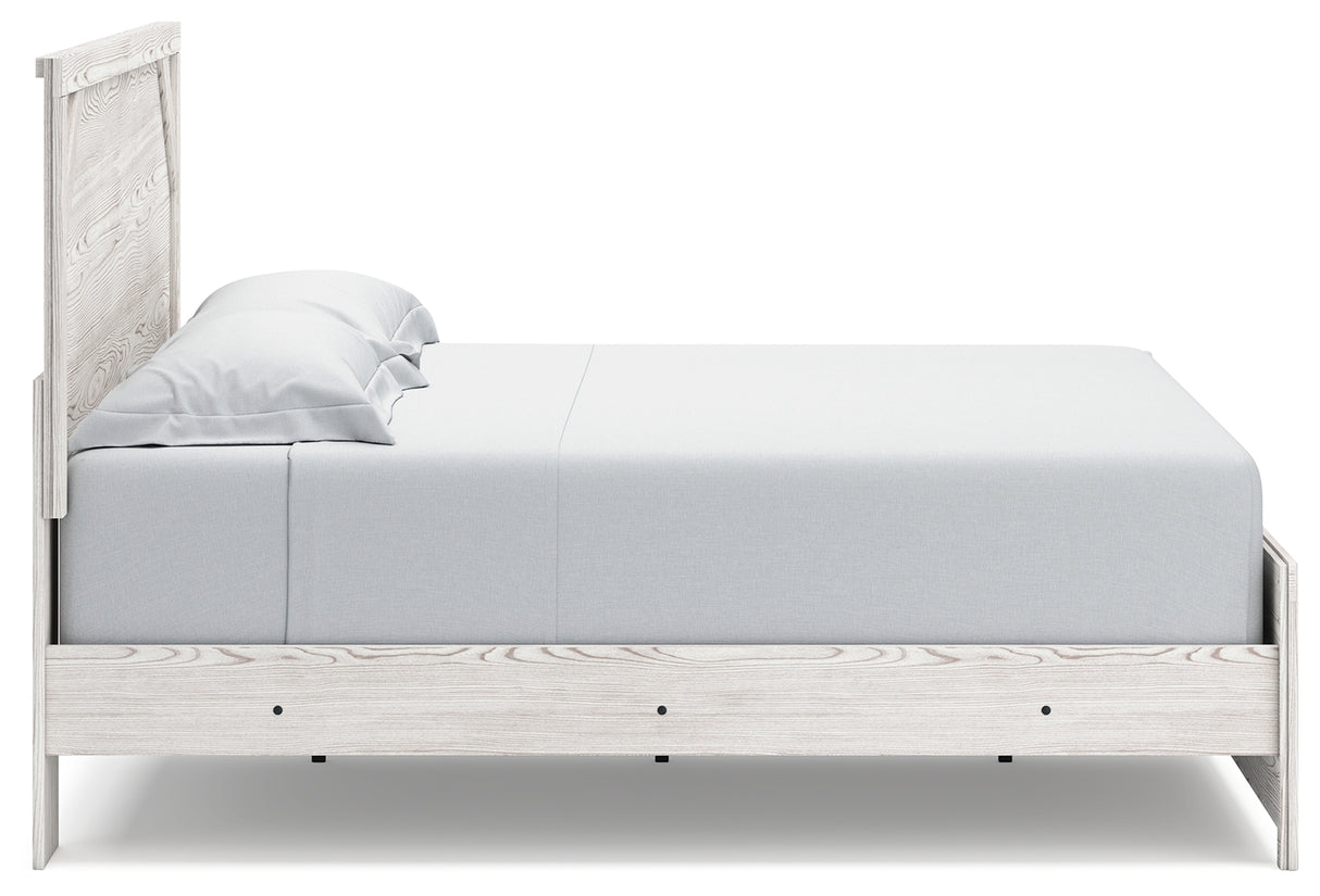 Gerridan White/Gray Panel Bedroom Set from Ashley - Luna Furniture